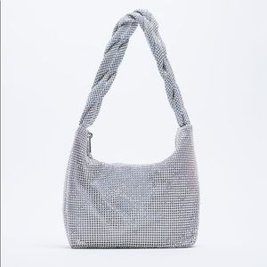 Zara Shiny Rhinestone Shoulder bag -